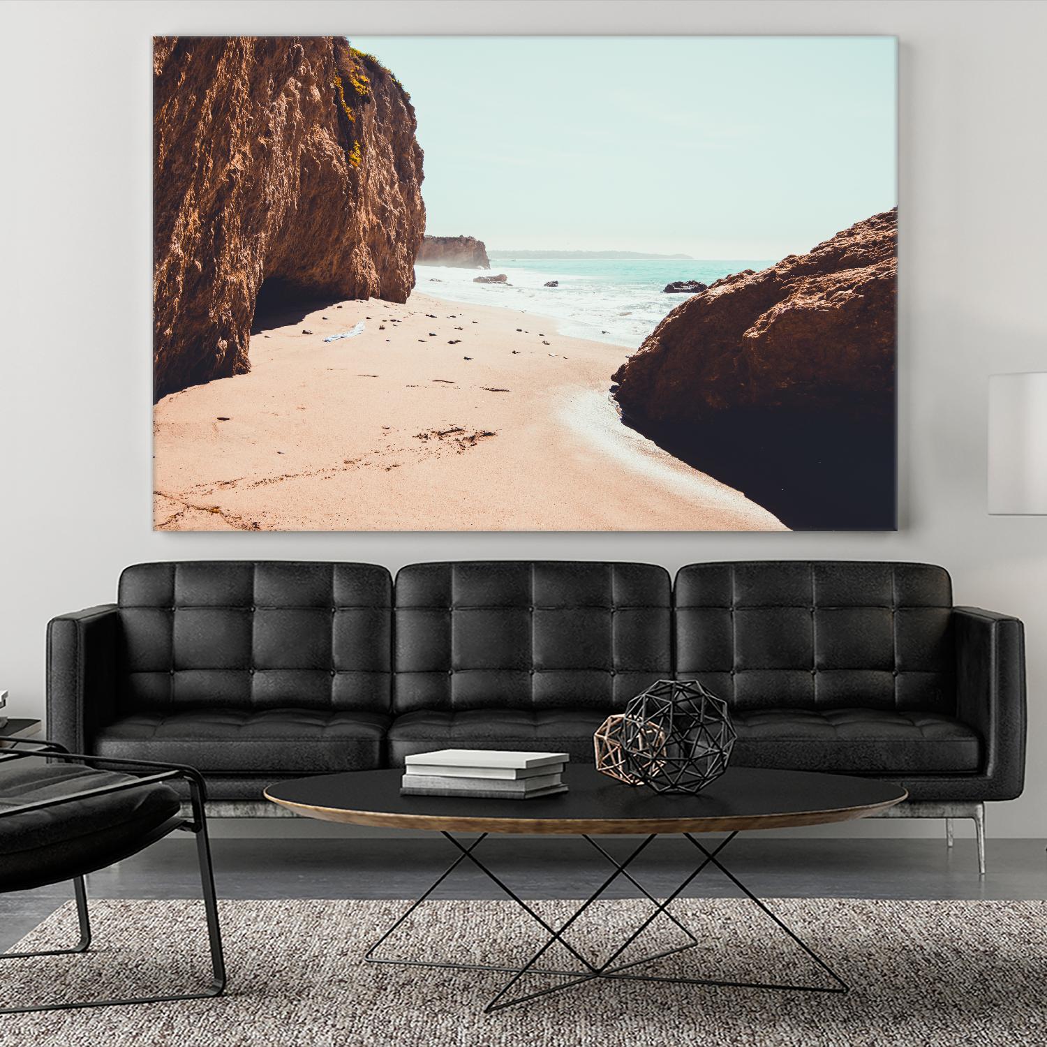 Perfect day by Pexels on GIANT ART - beige sea scene