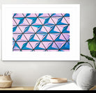 Geometrical Design by Pexels on GIANT ART - blue photo art