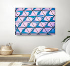 Geometrical Design by Pexels on GIANT ART - blue photo art