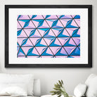 Geometrical Design by Pexels on GIANT ART - blue photo art