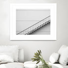 Diagonal Staircase by Pexels on GIANT ART - white photo art