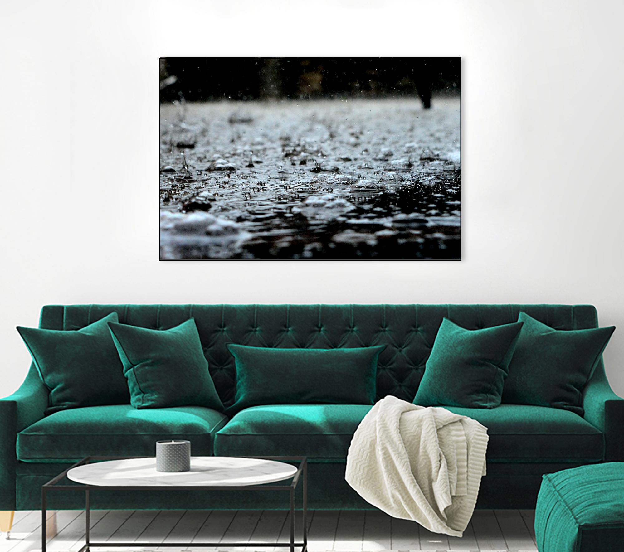 It's raining outside by Pexels on GIANT ART - grey photo art