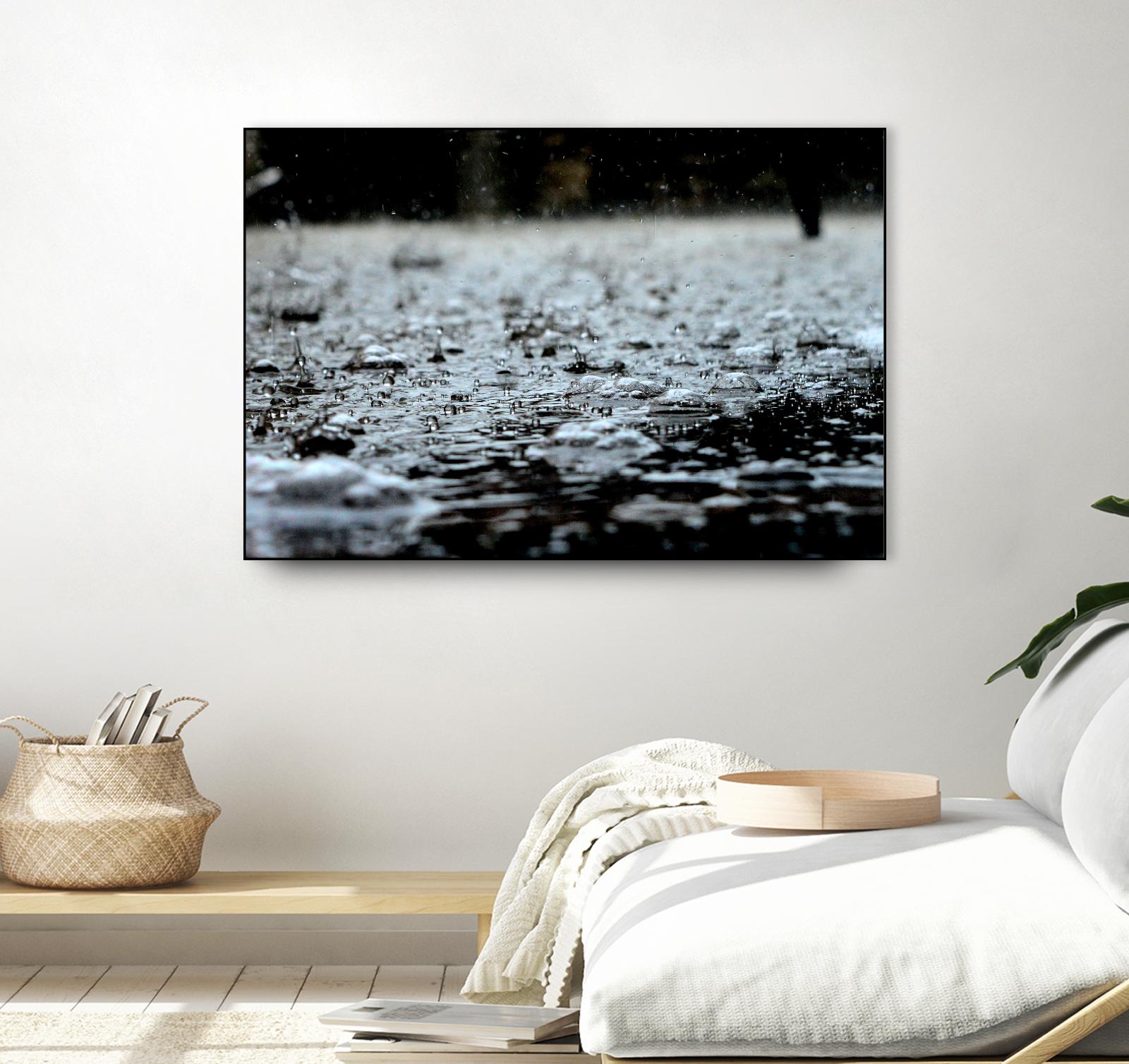 It's raining outside by Pexels on GIANT ART - grey photo art