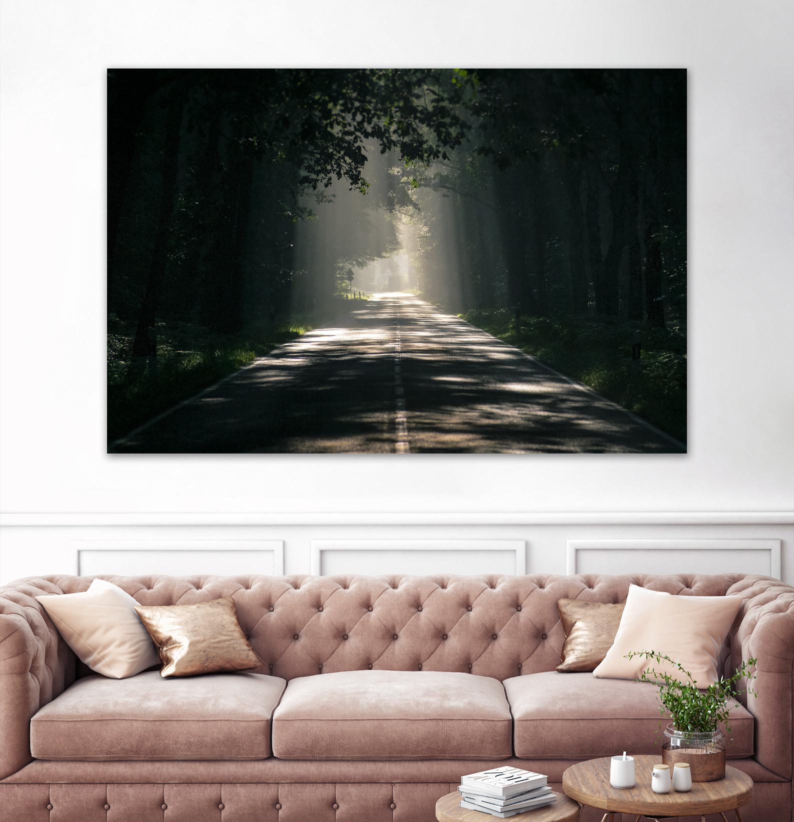 Welcome to heaven by Pexels on GIANT ART - green landscape