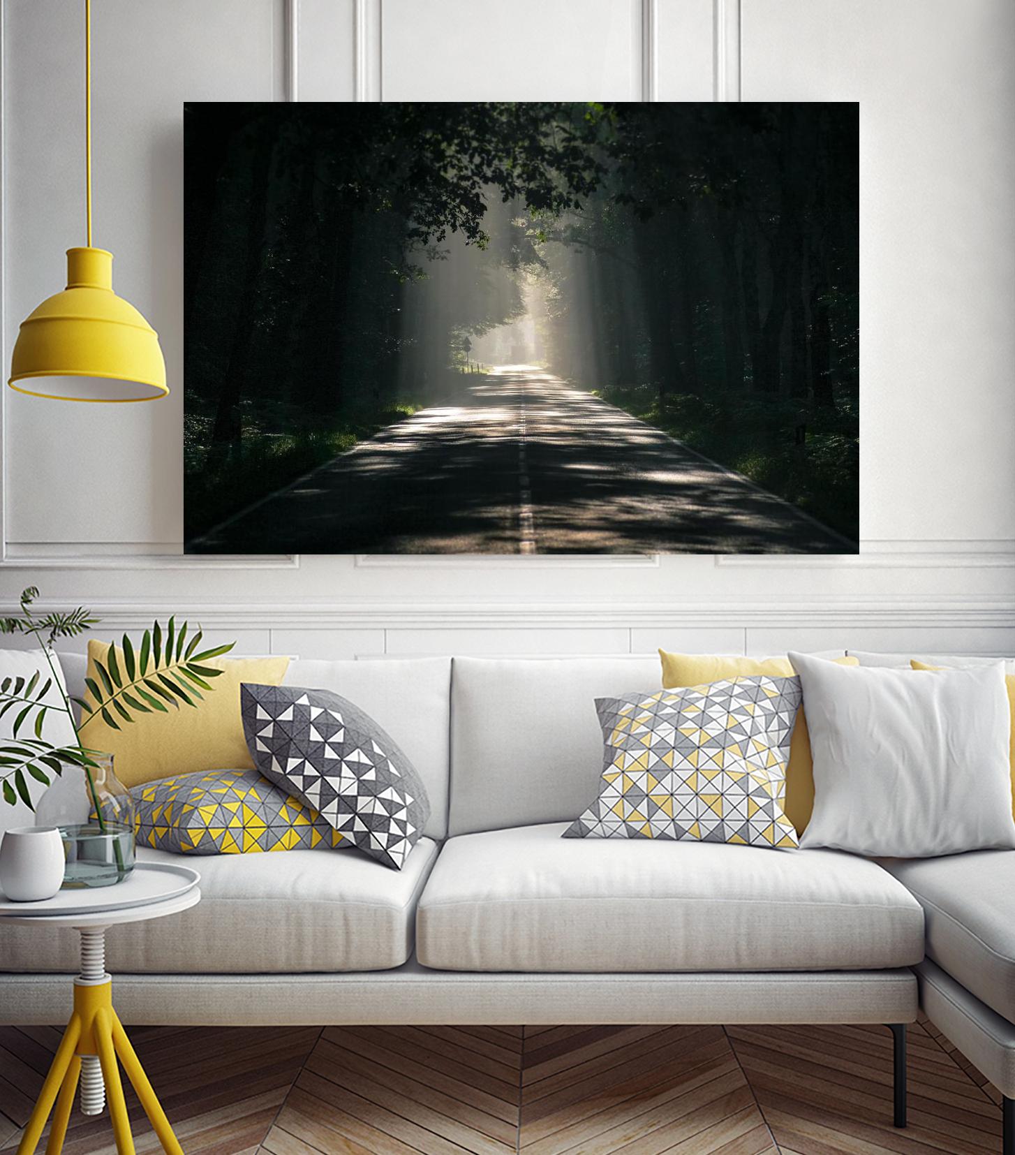 Welcome to heaven by Pexels on GIANT ART - green landscape