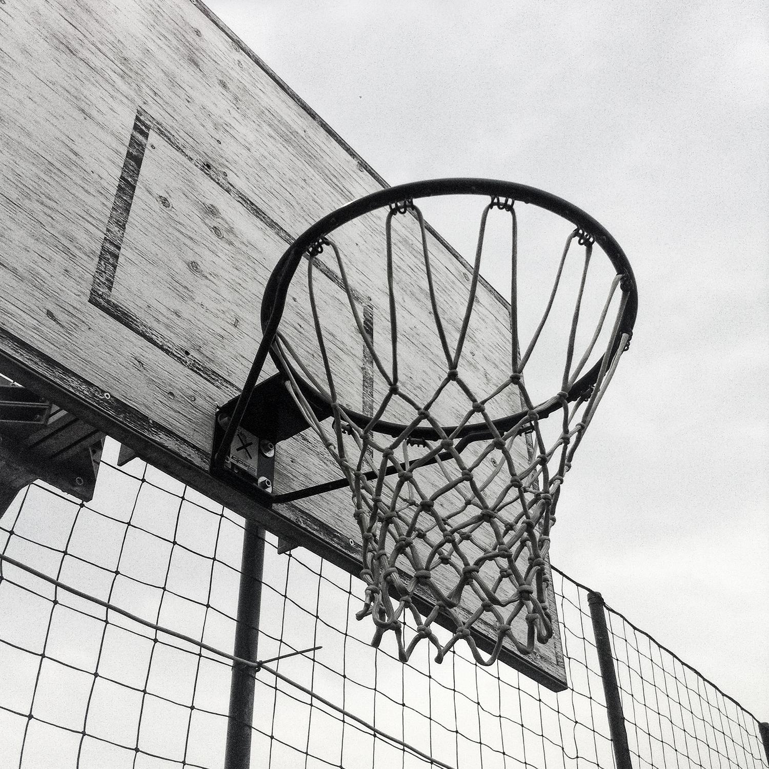 Basket Hoop by Pexels on GIANT ART - black sport