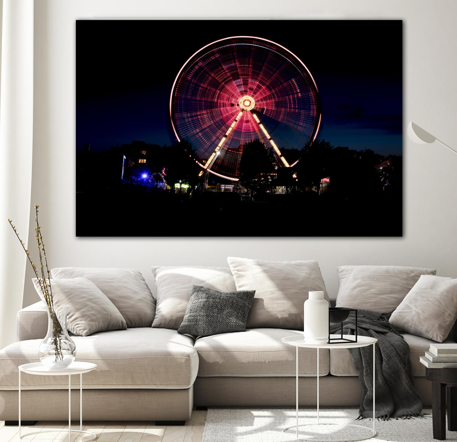 Big Wheel by Pexels on GIANT ART - black leisure