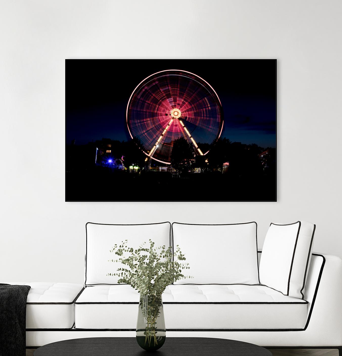 Big Wheel by Pexels on GIANT ART - black leisure