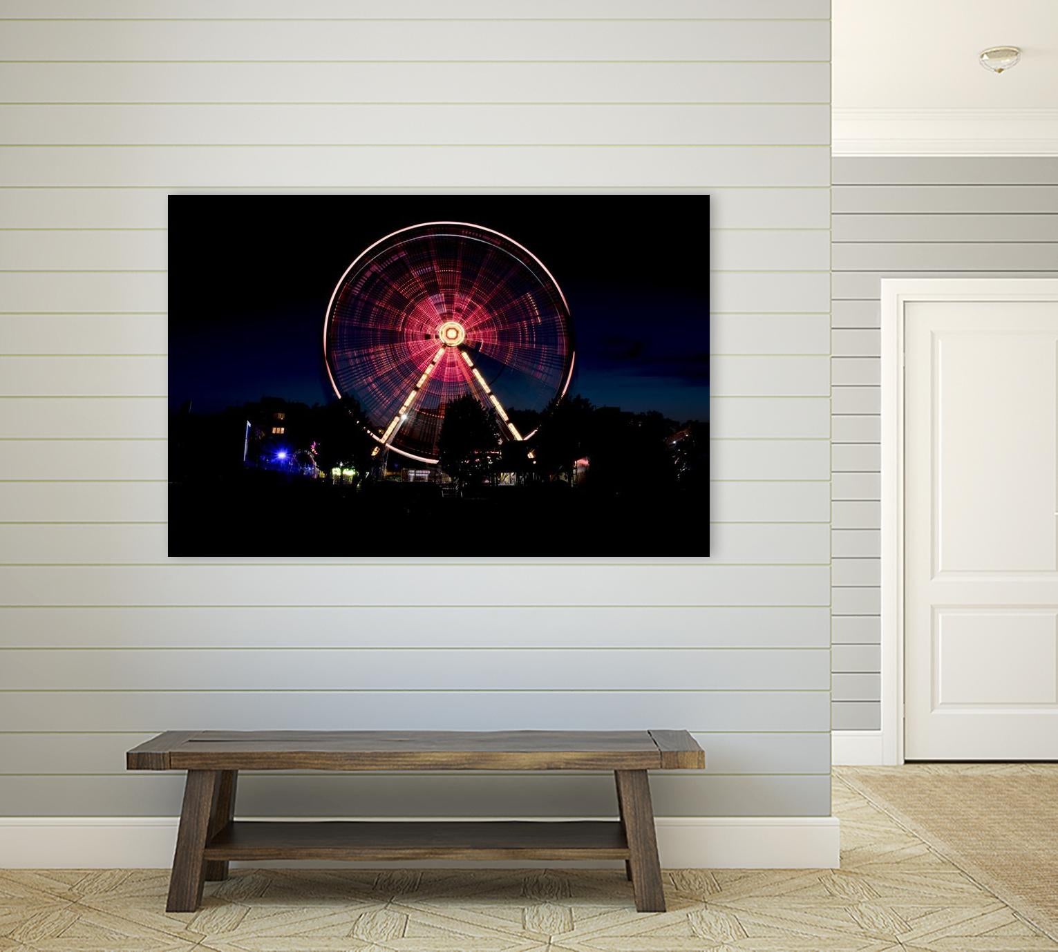 Big Wheel by Pexels on GIANT ART - black leisure