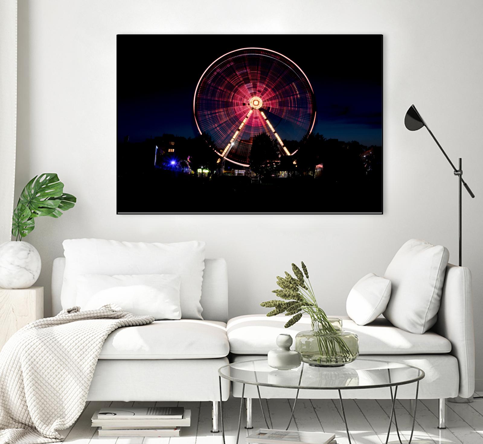 Big Wheel by Pexels on GIANT ART - black leisure