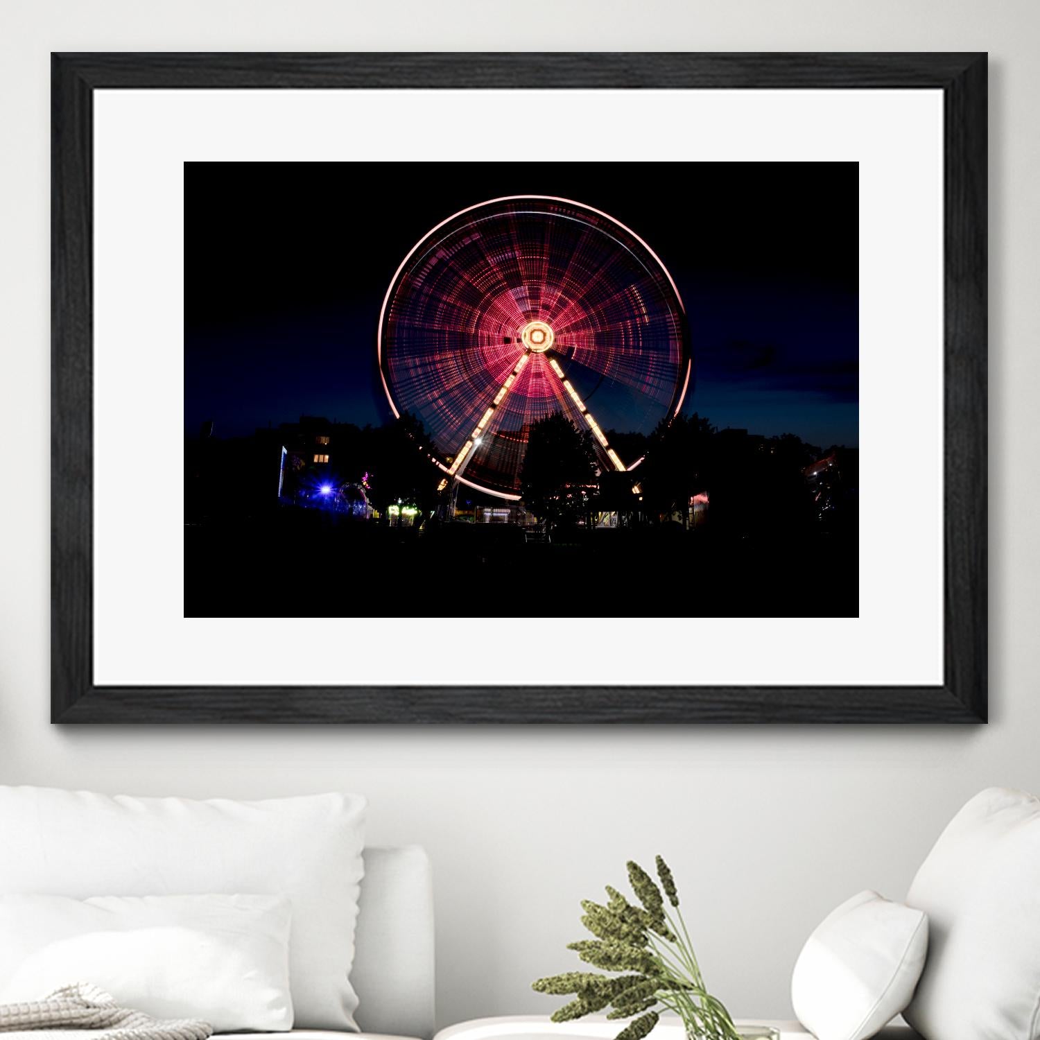 Big Wheel by Pexels on GIANT ART - black leisure