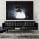 Use left lane by Pexels on GIANT ART - white photo art