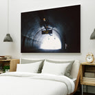 Use left lane by Pexels on GIANT ART - white photo art