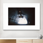 Use left lane by Pexels on GIANT ART - white photo art