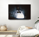 Use left lane by Pexels on GIANT ART - white photo art