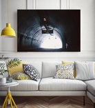 Use left lane by Pexels on GIANT ART - white photo art