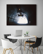 Use left lane by Pexels on GIANT ART - white photo art