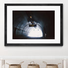 Use left lane by Pexels on GIANT ART - white photo art