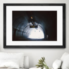 Use left lane by Pexels on GIANT ART - white photo art