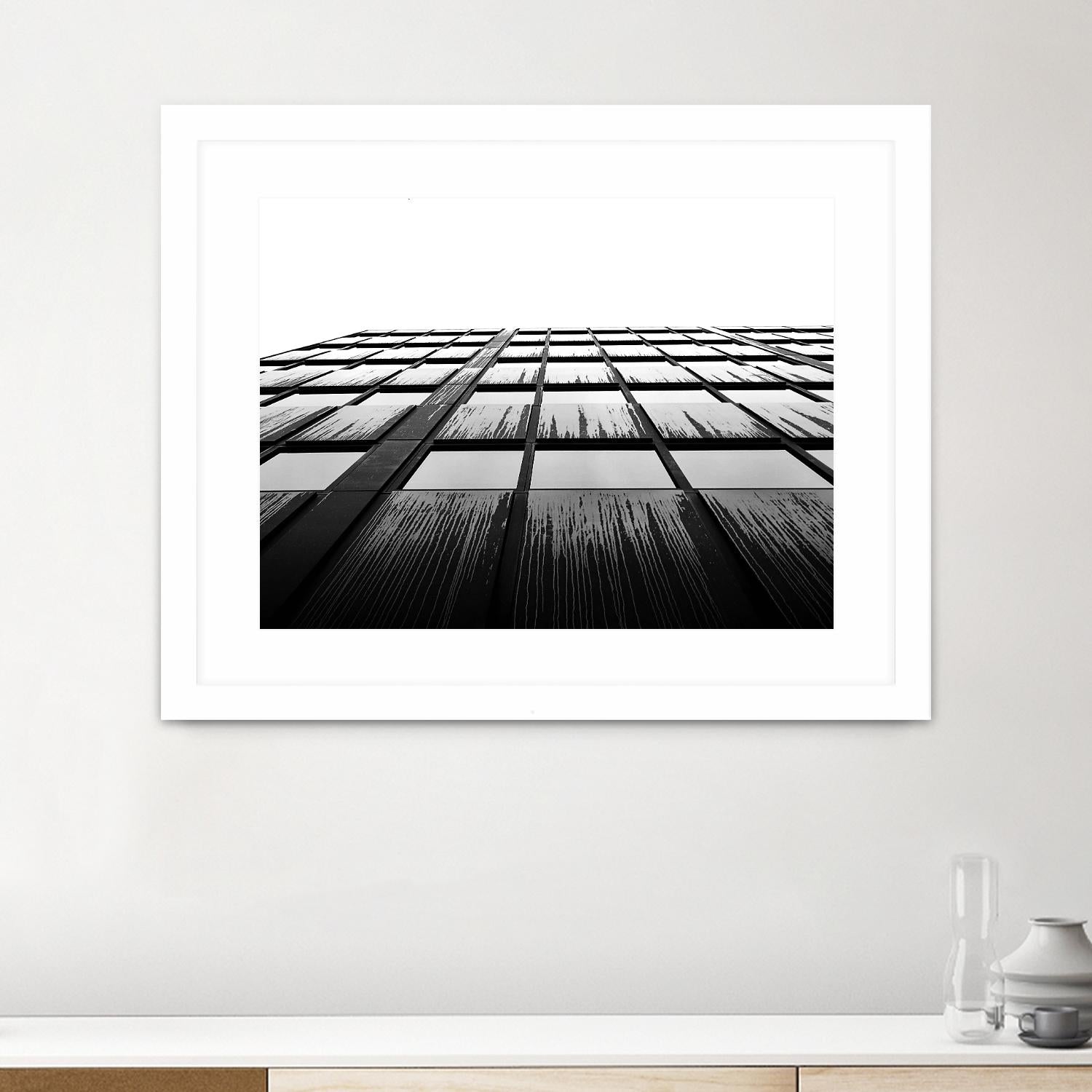 Windows V by Pexels on GIANT ART - white architectural