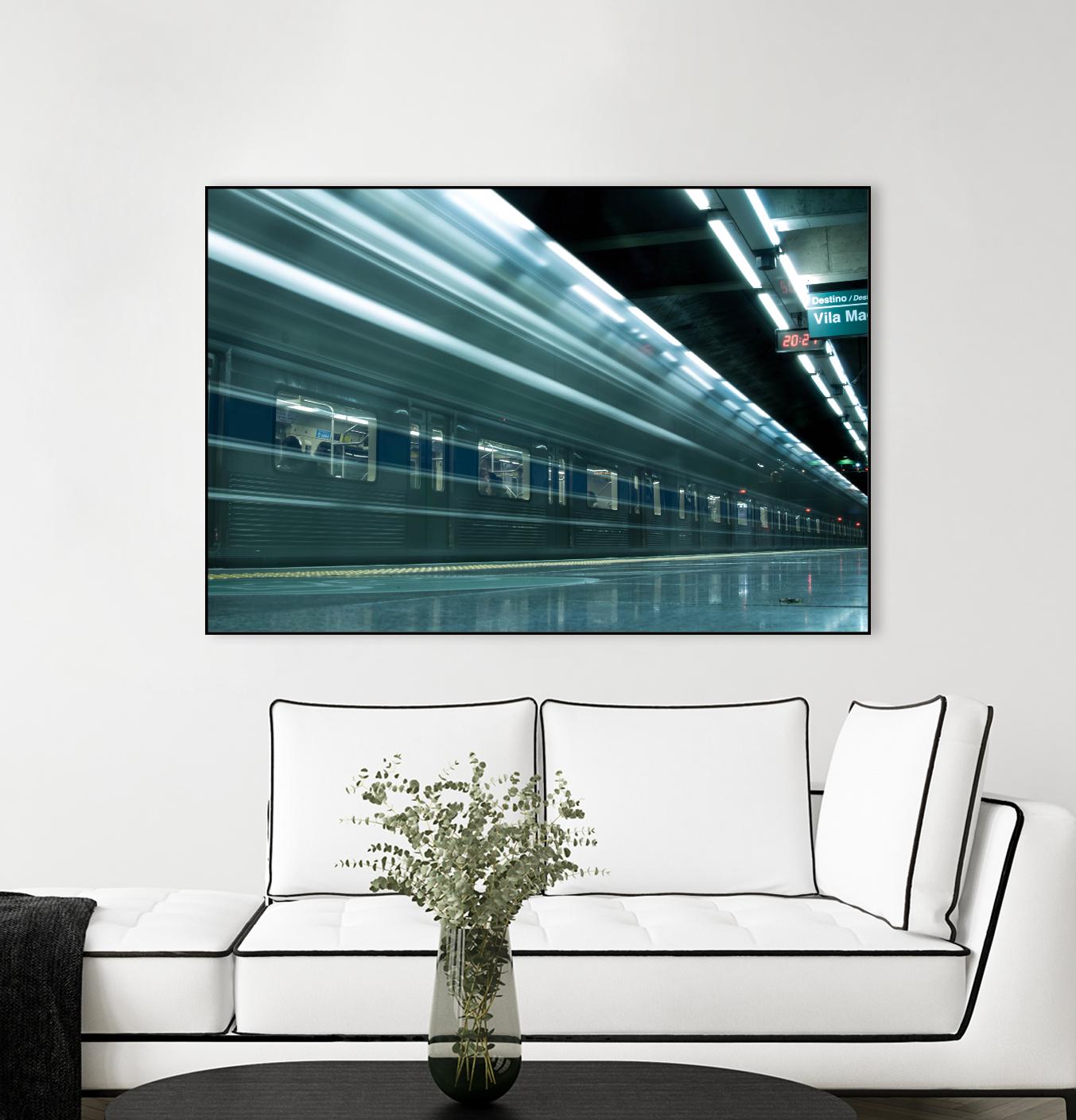 Fast Metro by Pexels on GIANT ART - white photo art