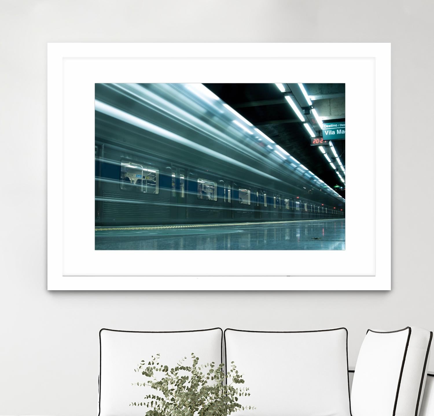 Fast Metro by Pexels on GIANT ART - white photo art