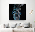 Blue smoke by Pexels on GIANT ART - blue photo art