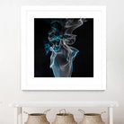 Blue smoke by Pexels on GIANT ART - blue photo art