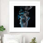 Blue smoke by Pexels on GIANT ART - blue photo art