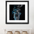 Blue smoke by Pexels on GIANT ART - blue photo art