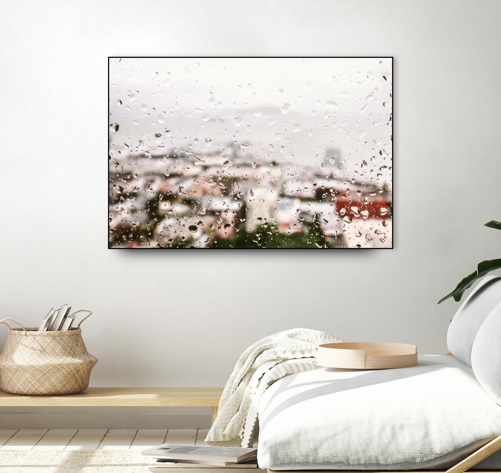 Blurry view by Pexels on GIANT ART - red photo art