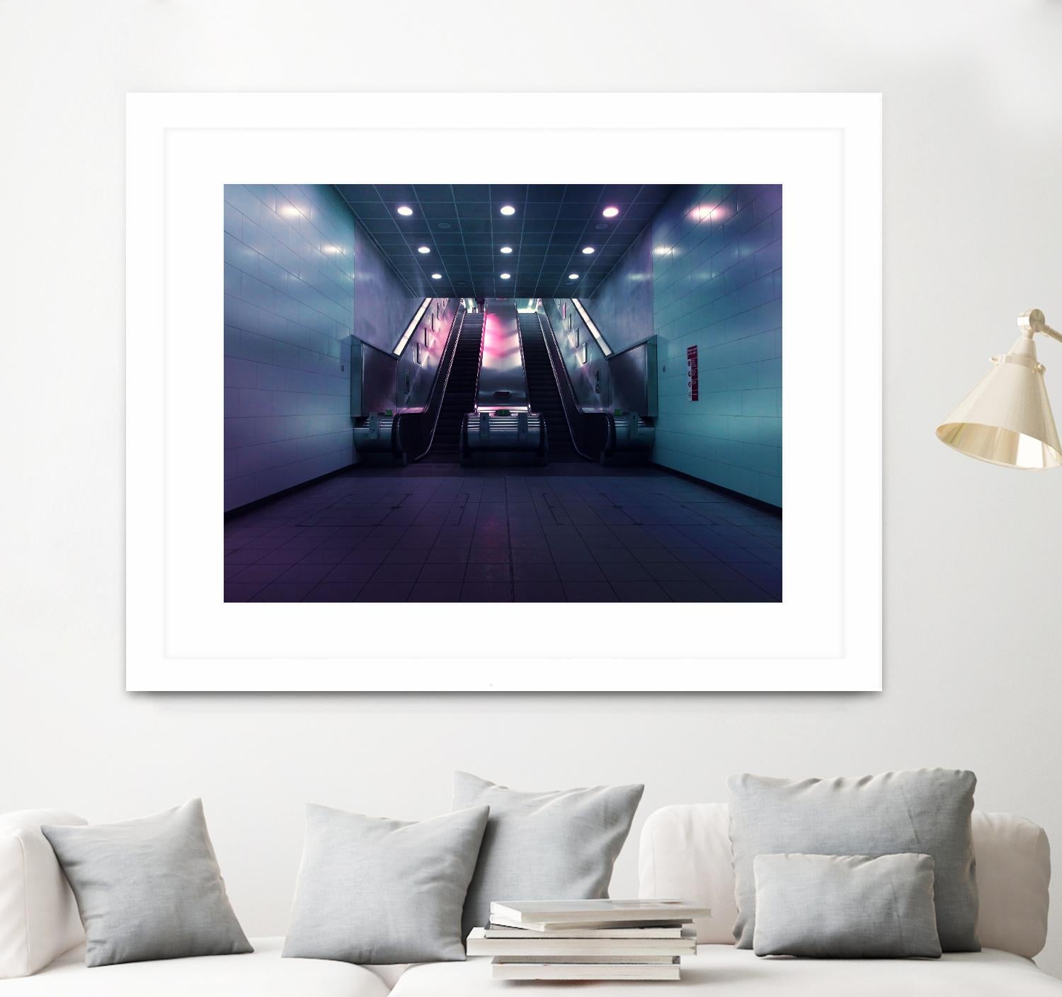 Up or down by Pexels on GIANT ART - pink photo art