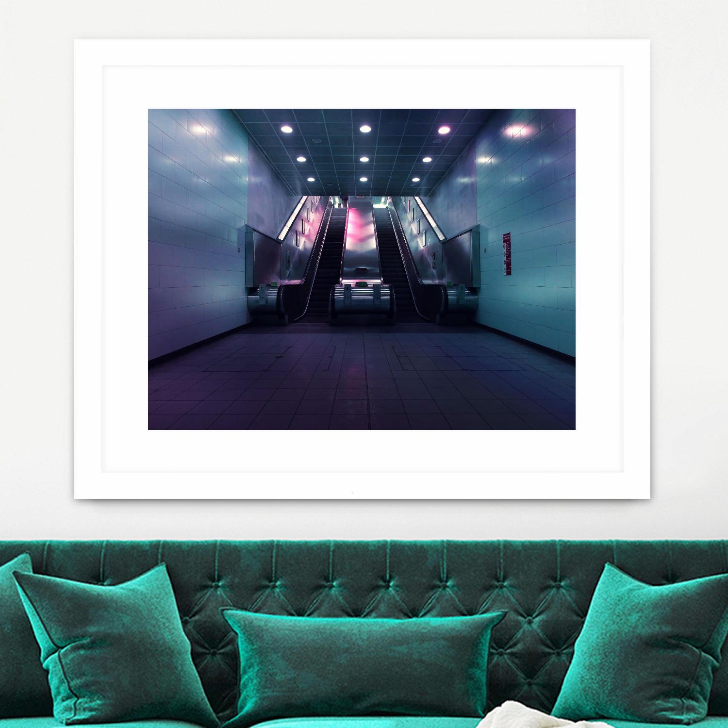 Up or down by Pexels on GIANT ART - pink photo art