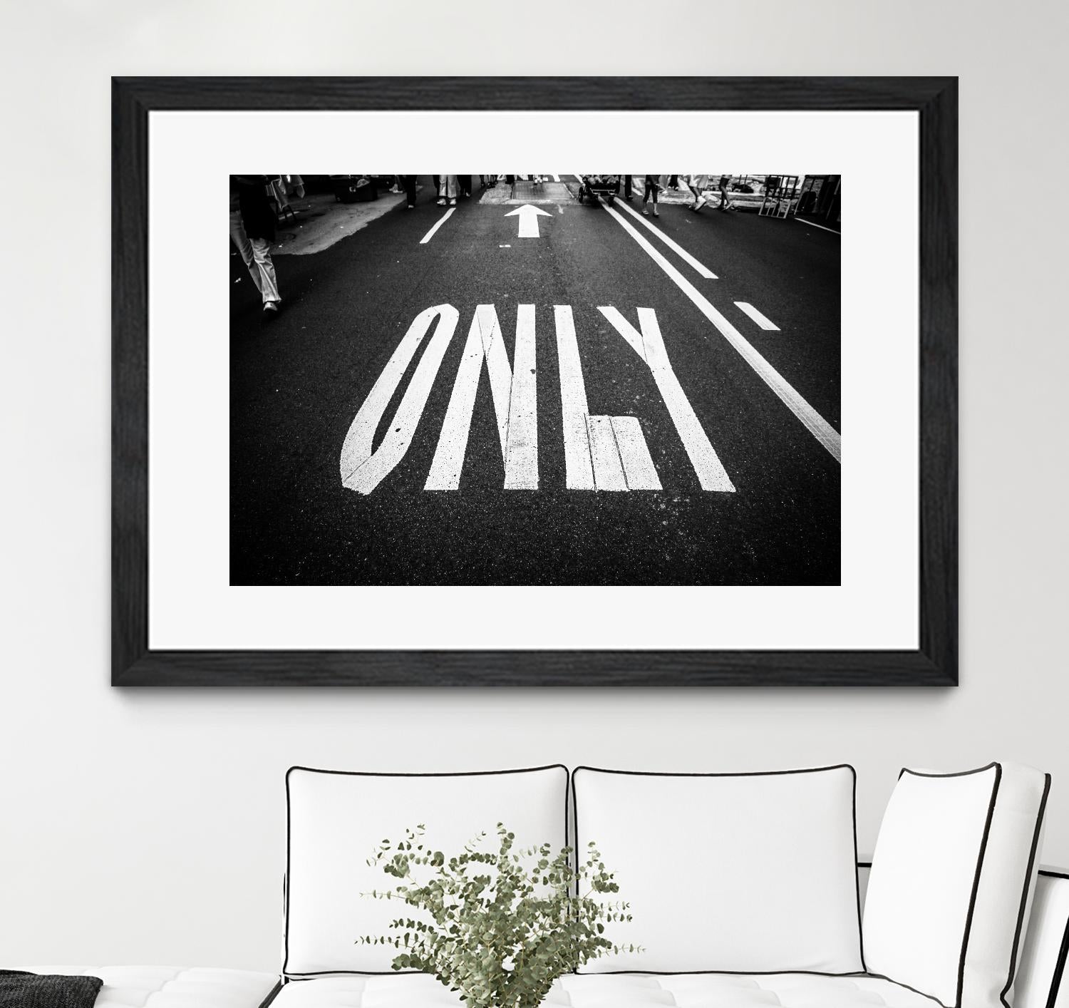 Only that way by Pexels on GIANT ART - white city scene