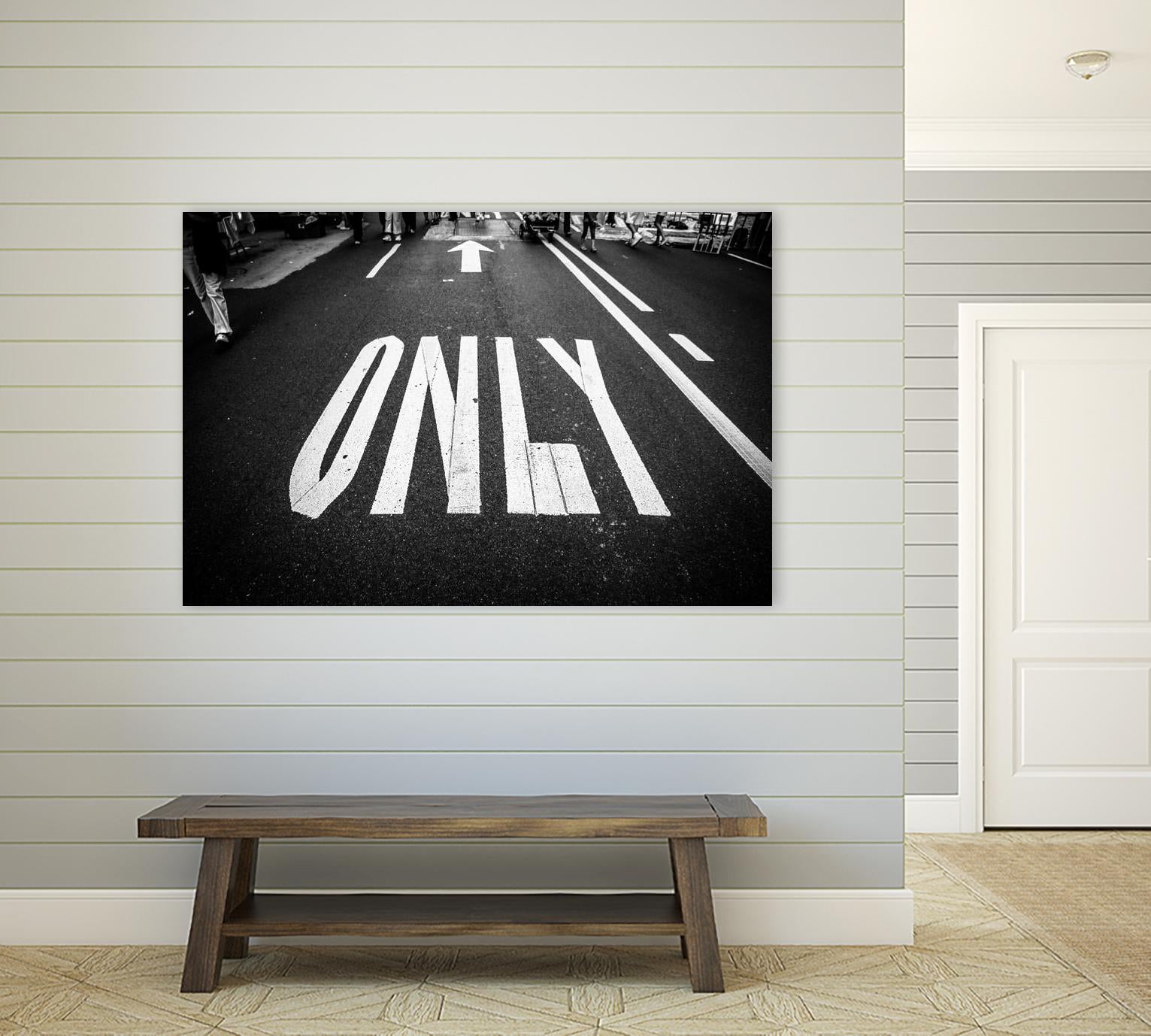 Only that way by Pexels on GIANT ART - white city scene