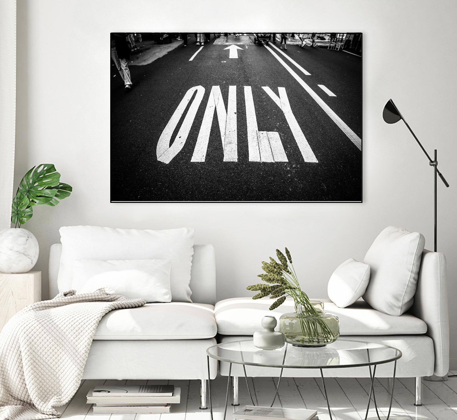 Only that way by Pexels on GIANT ART - white city scene